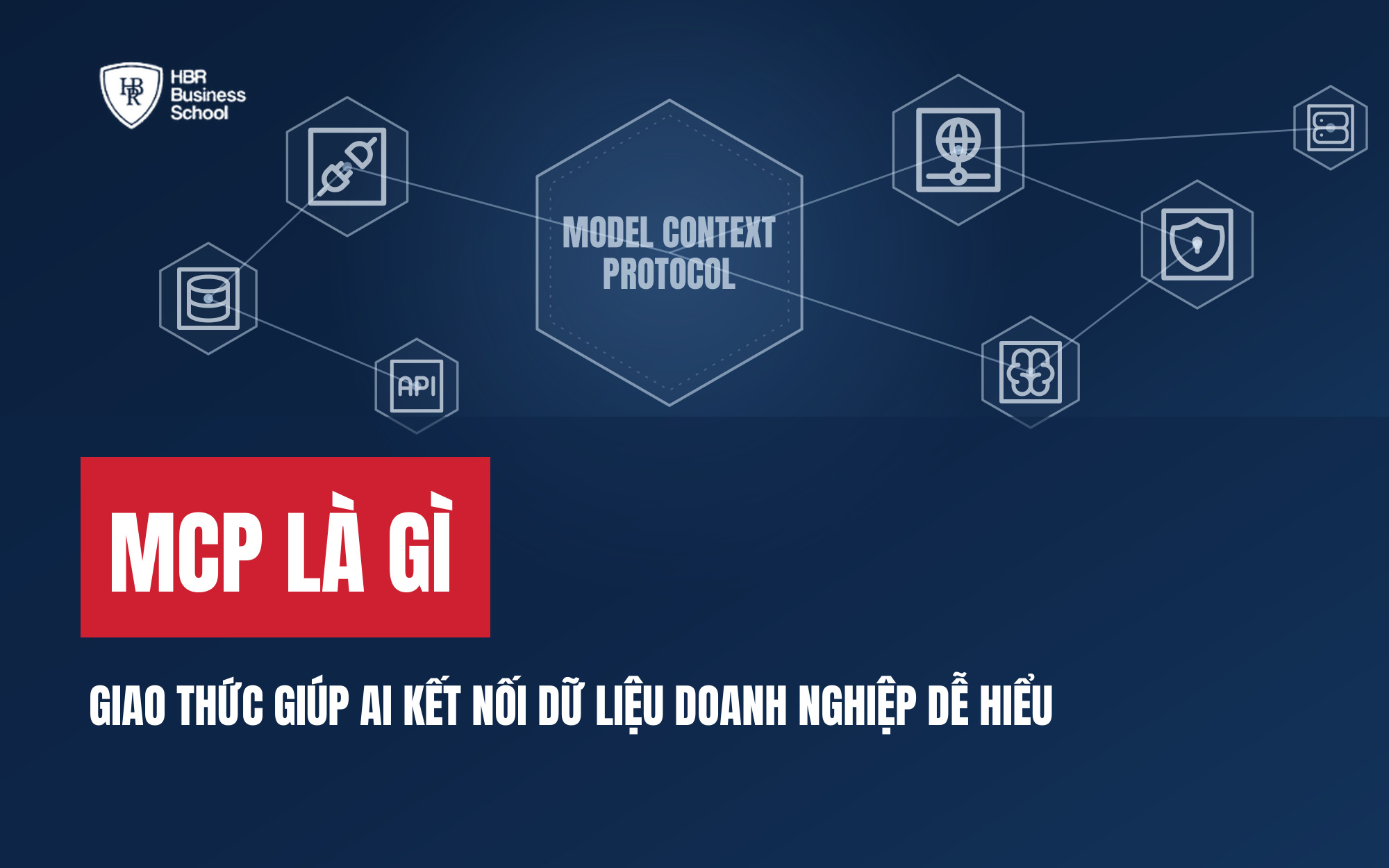 MCP LÀ GÌ? GIAO THỨC GIÚP AI KẾT NỐI DỮ LIỆU DOANH NGHIỆP DỄ HIỂU