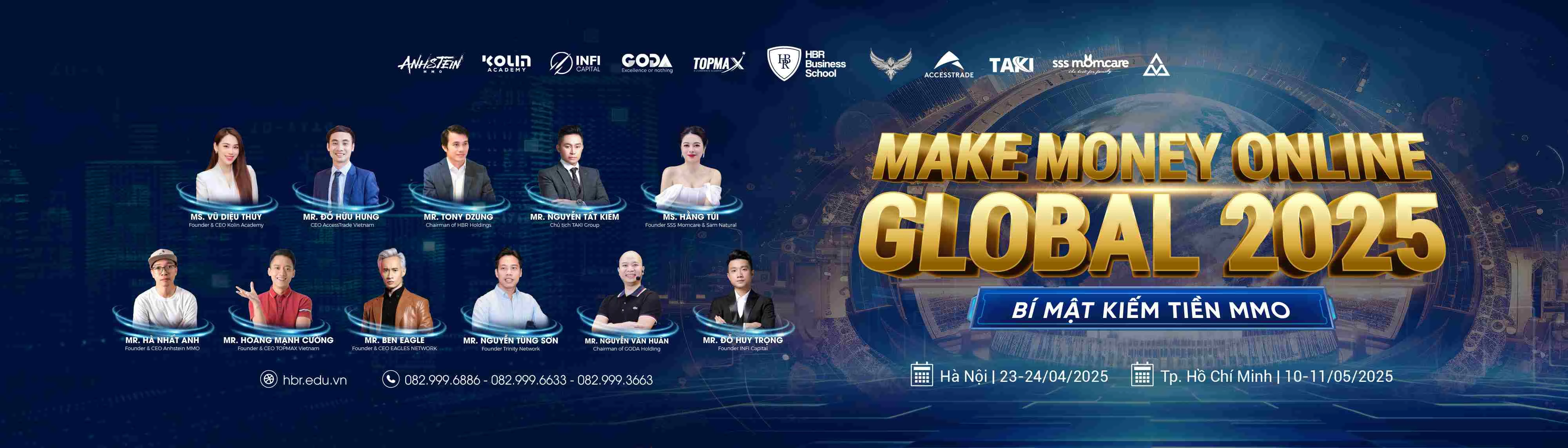 MAKE MONEY ONLINE GLOBAL 2025 - BÍ MẬT KIẾM TIỀN MMO