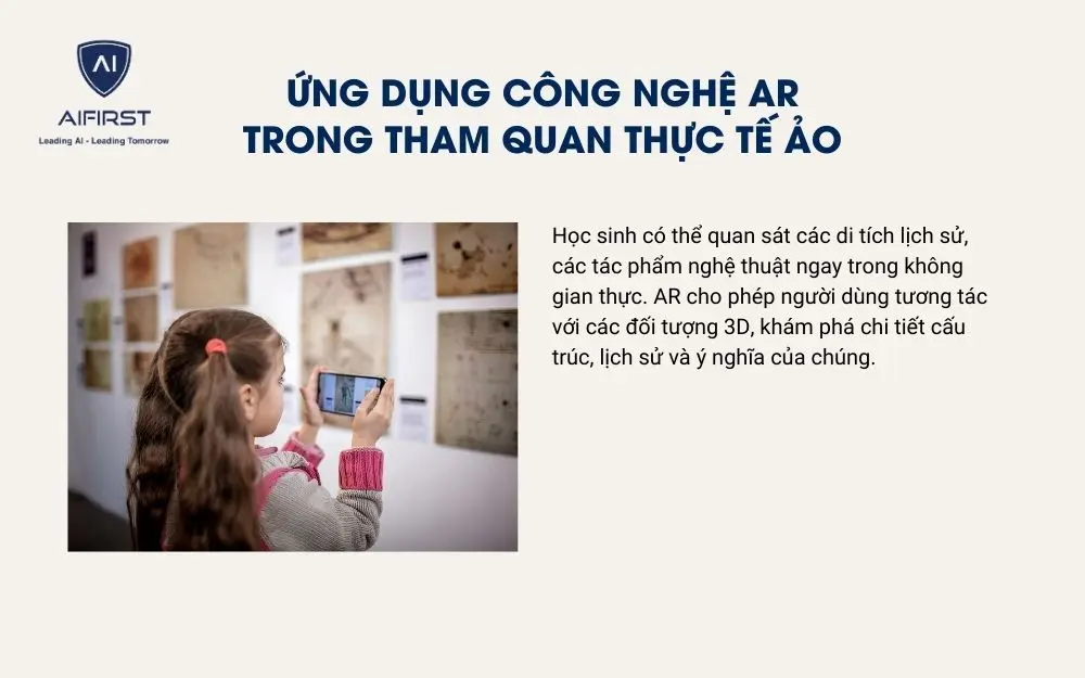 Ứng dụng công nghệ AR trong tham quan địa điểm