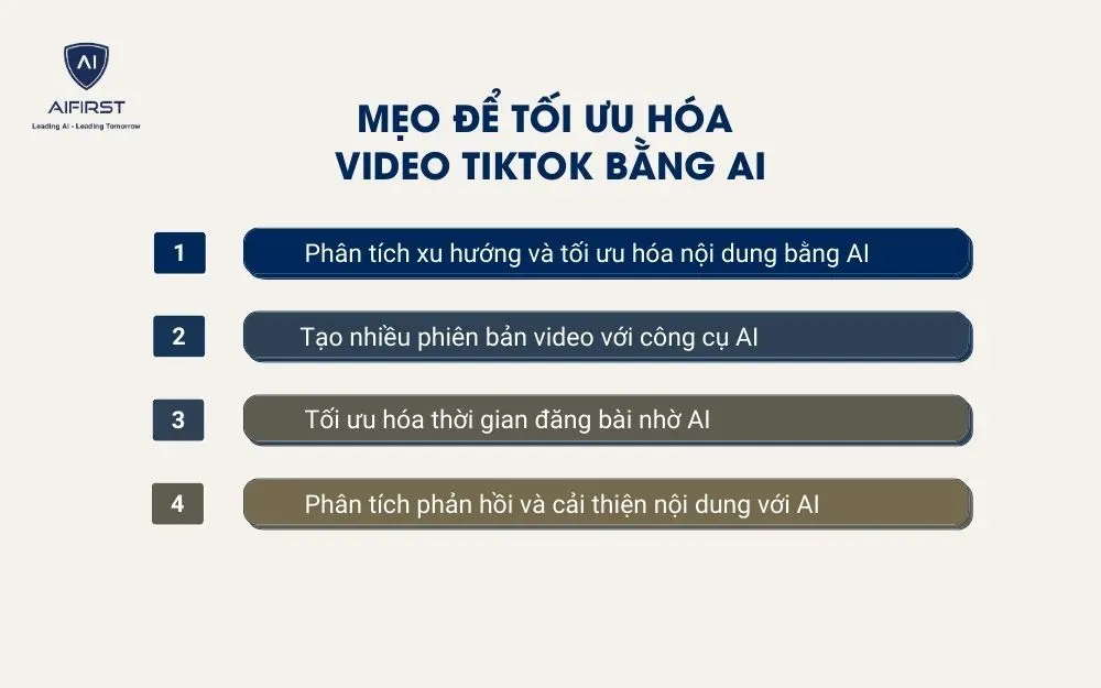 Tối ưu hóa video TikTok bằng AI thông qua 4 mẹo đơn giản mà hiệu quả