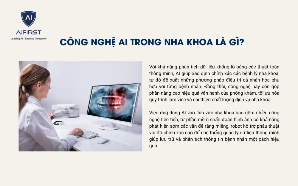 Công nghệ AI trong nha khoa giúp giảm thiểu sai sót trong điều trị