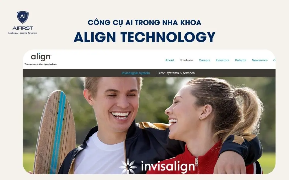 Align Technology sử dụng AI để thiết kế khay niềng răng chính xác