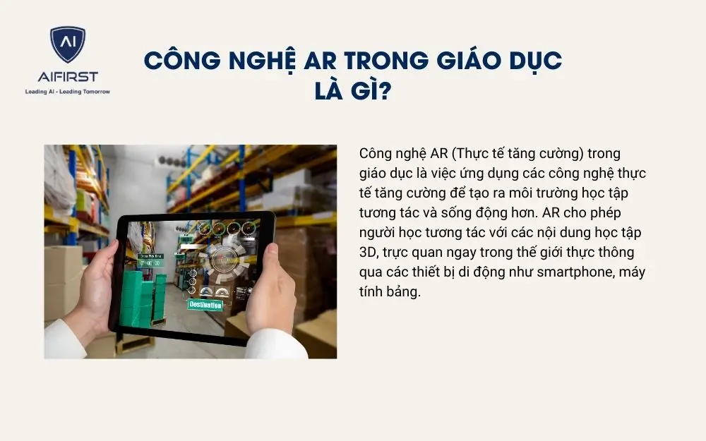 Cộng nghệ AR trong giáo dục là gì?