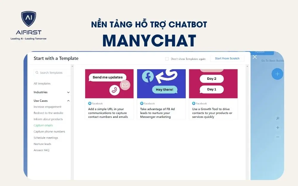 Nền tảng hỗ trợ chatbot: ManyChat