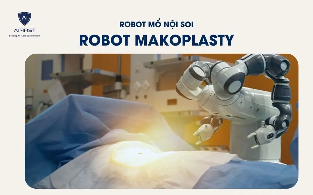 Robot Makoplasty được ứng dụng rộng rãi trong phẫu thuật đầu gối