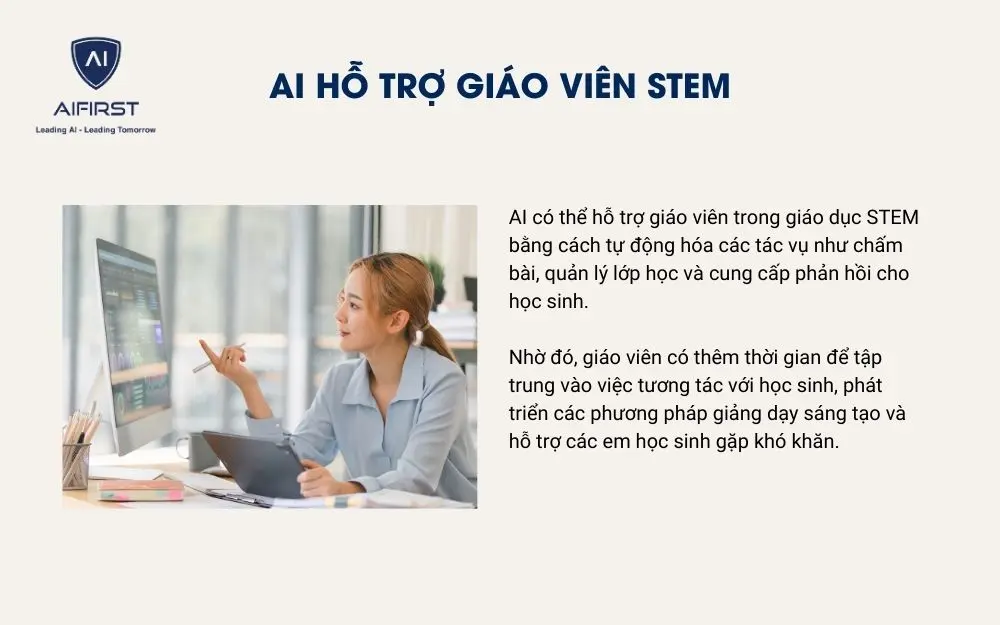 AI hỗ trợ giáo viên STEM