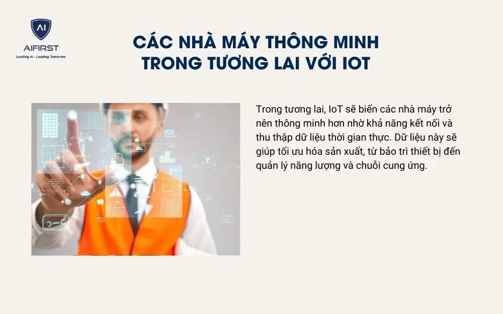 IoT sẽ biến các nhà máy trở nên “thông minh” hơn trong tương lai