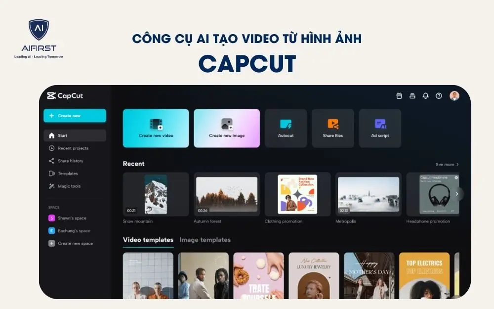 Capcut là nền tảng tạo video sống động, hấp dẫn