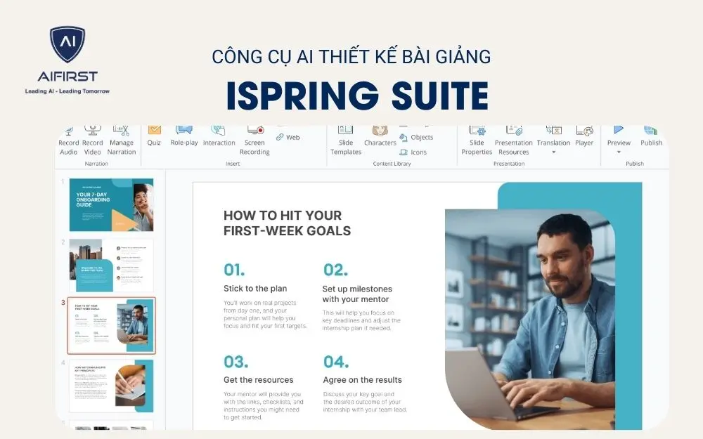 iSpring Suite: Bộ công cụ thiết kế bài giảng tối ưu