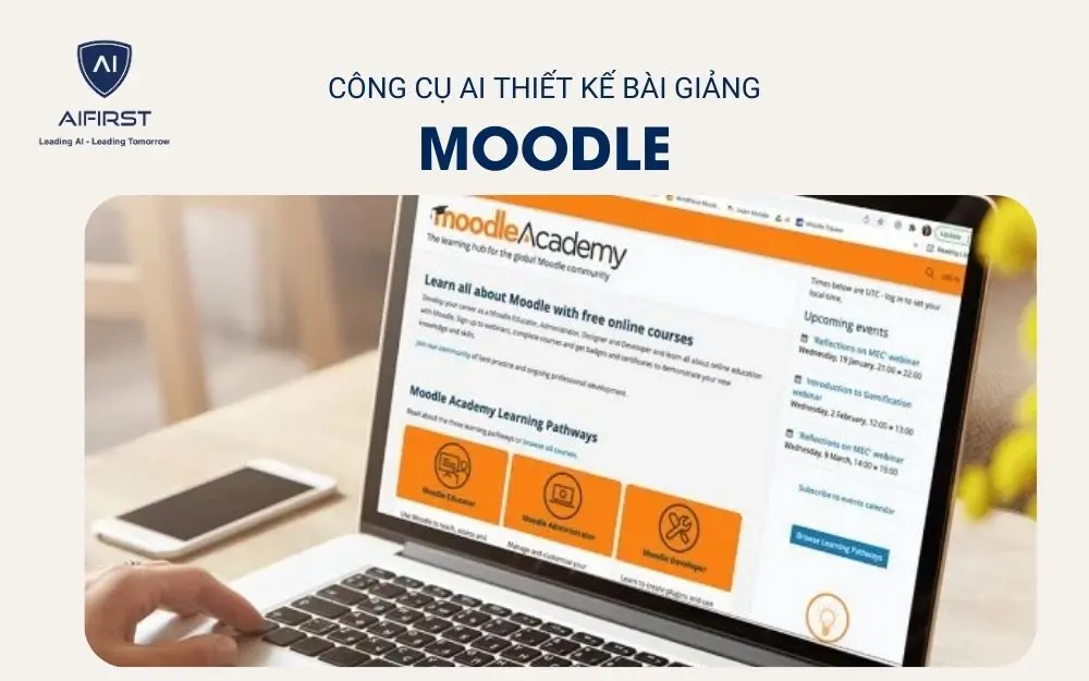 Công cụ AI hỗ trợ giáo dục đa năng: Moodle