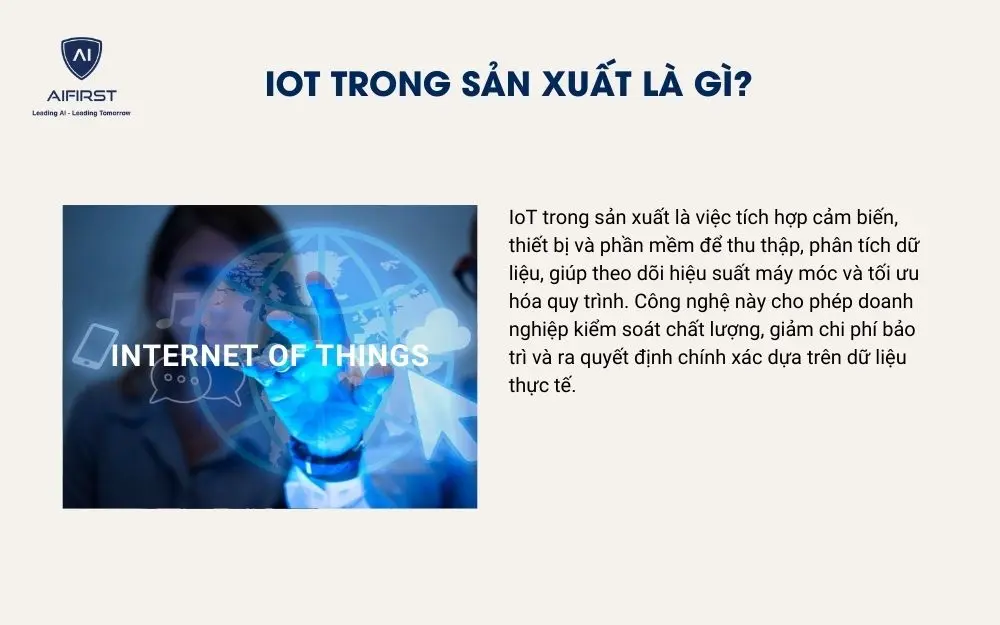 IoT trong sản xuất là gì?