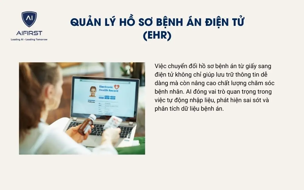 AI hỗ trợ Quản lý hồ sơ bệnh án điện tử (EHR)