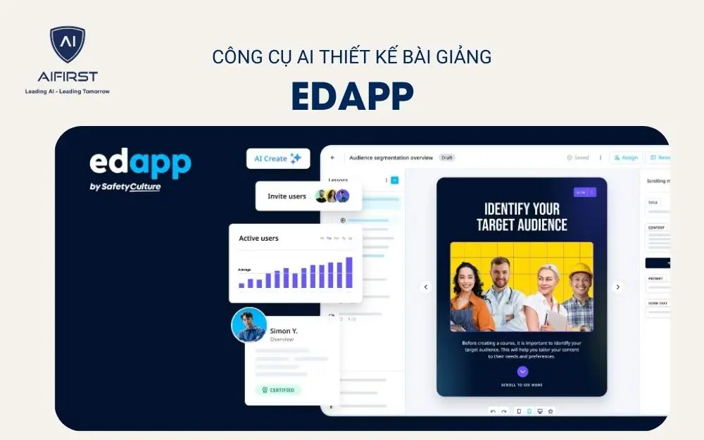 Nền tảng E-learning hỗ trợ giáo viên: EdApp