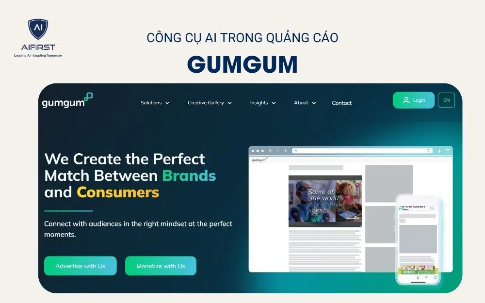 GumGum giúp tăng cường khả năng tiếp cận quảng cáo, mang lại hiệu quả cao