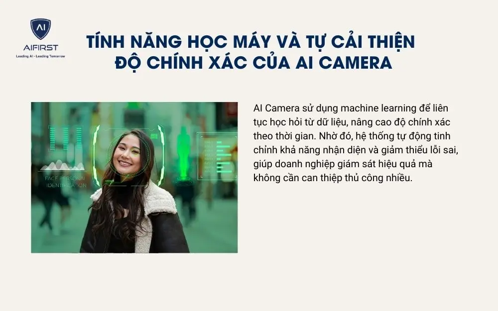 AI Camera có khả năng liên tục học hỏi và nâng cao độ chính xác