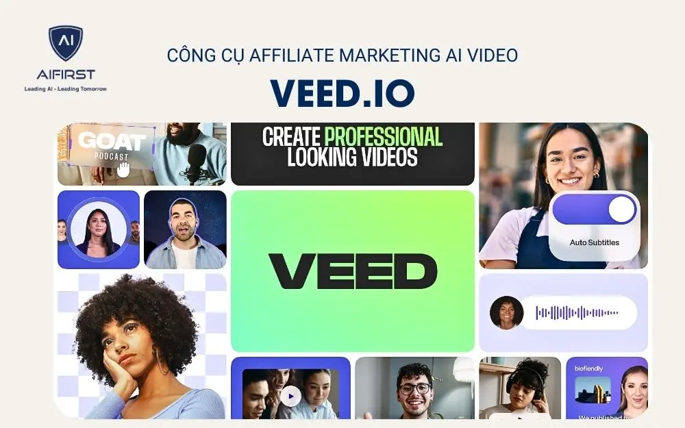 Công cụ AI Video: VEED.io