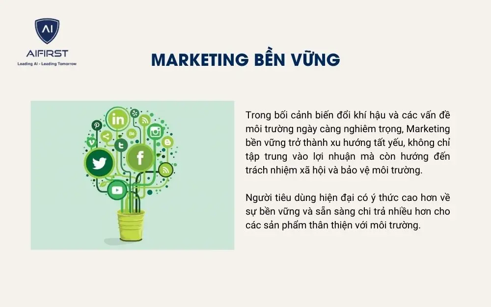 Các doanh nghiệp hướng tới hoạt động Marketing bền vững