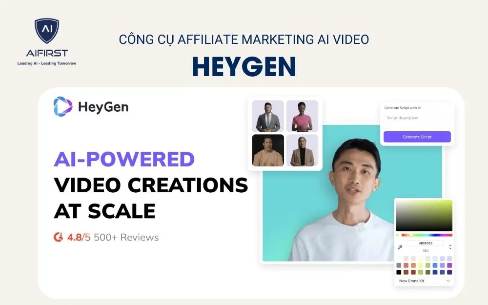 Công cụ AI Video: HeyGen