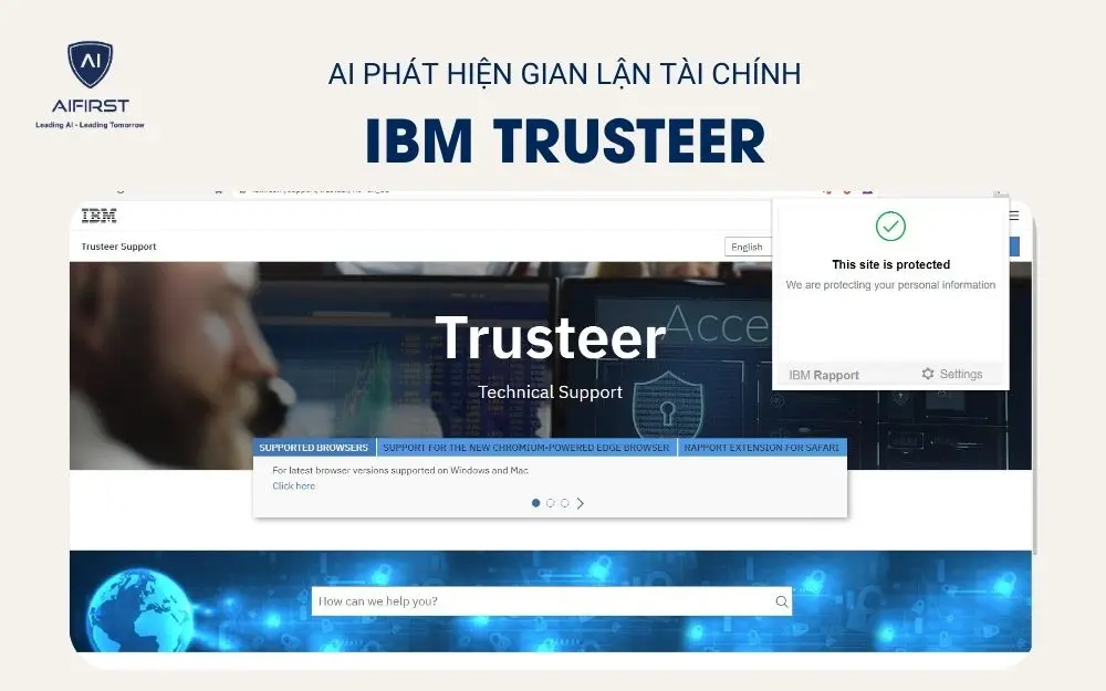 AI phát hiện gian lận tài chính IBM Trusteer