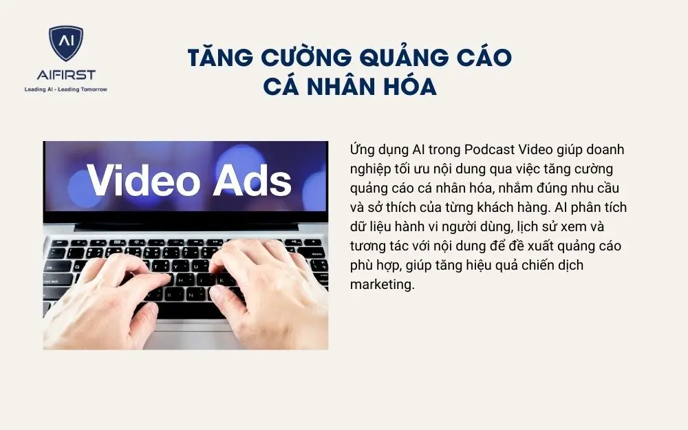 Tăng cường quảng cáo cá nhân hóa trong podcast và video