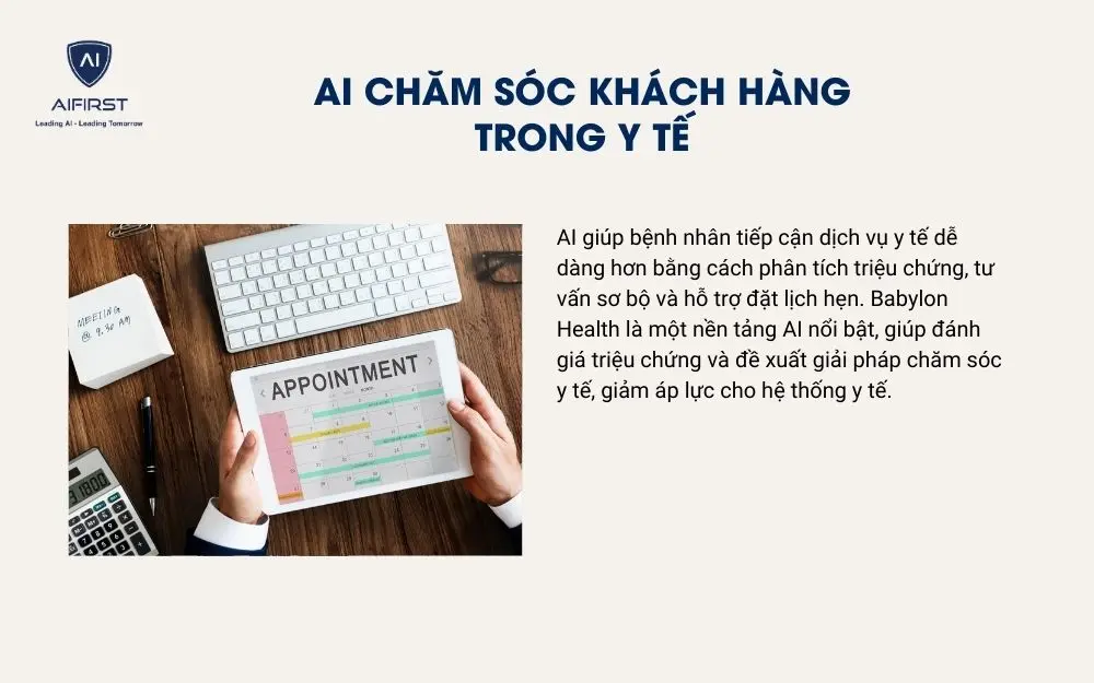 AI chăm sóc khách hàng được ứng dụng trong bảo hiểm