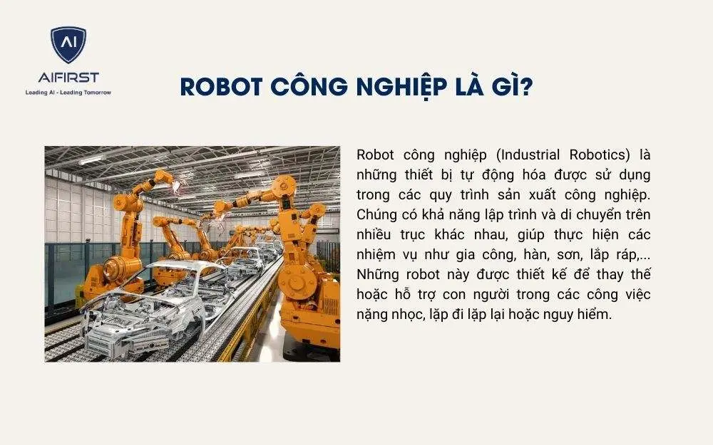 Robot công nghiệp là gì?