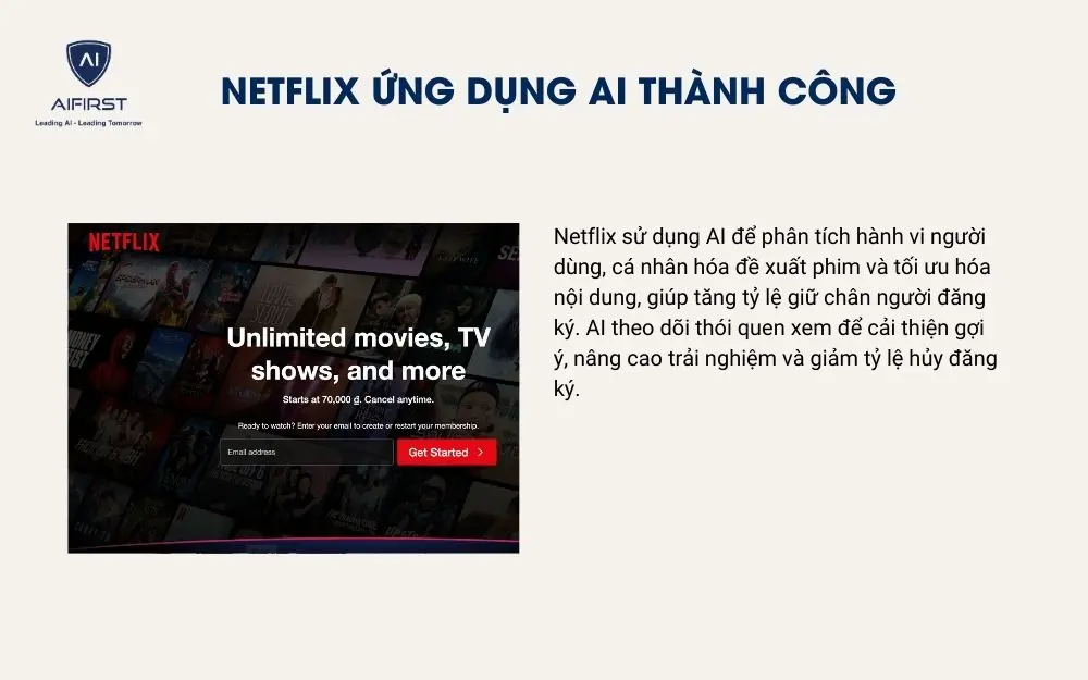 Netflix ghi nhận con số tăng trưởng khả quan sau khi dùng AI trong doanh nghiệp