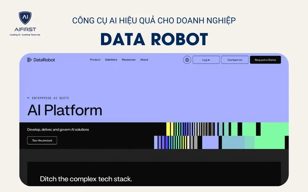 Công cụ AI Data Robot trong doanh nghiệp