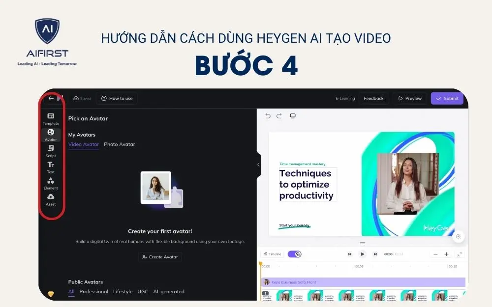 Bước 4: Chỉnh sửa nội dung video