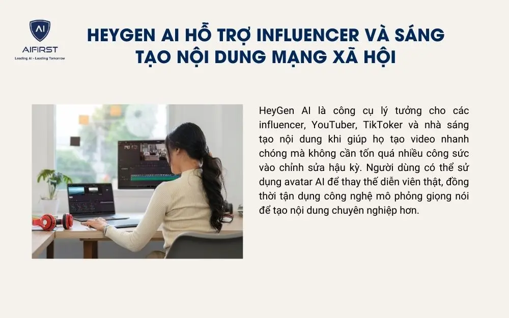 Ứng dụng HeyGen AI trong sáng tạo nội dung mạng xã hội