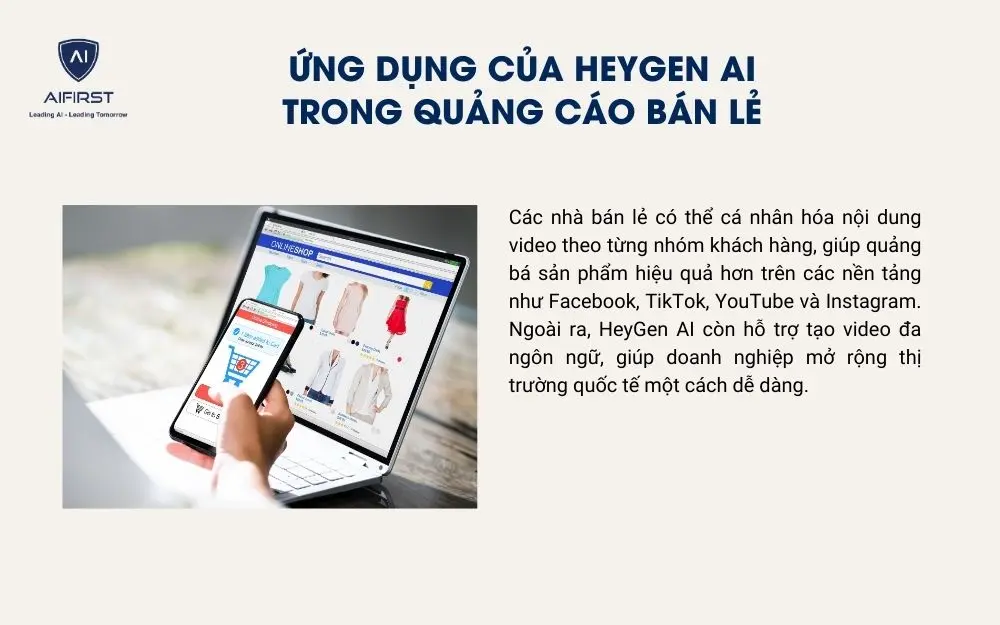    Ứng dụng HeyGen AI trong Quảng cáo sản phẩm và dịch vụ