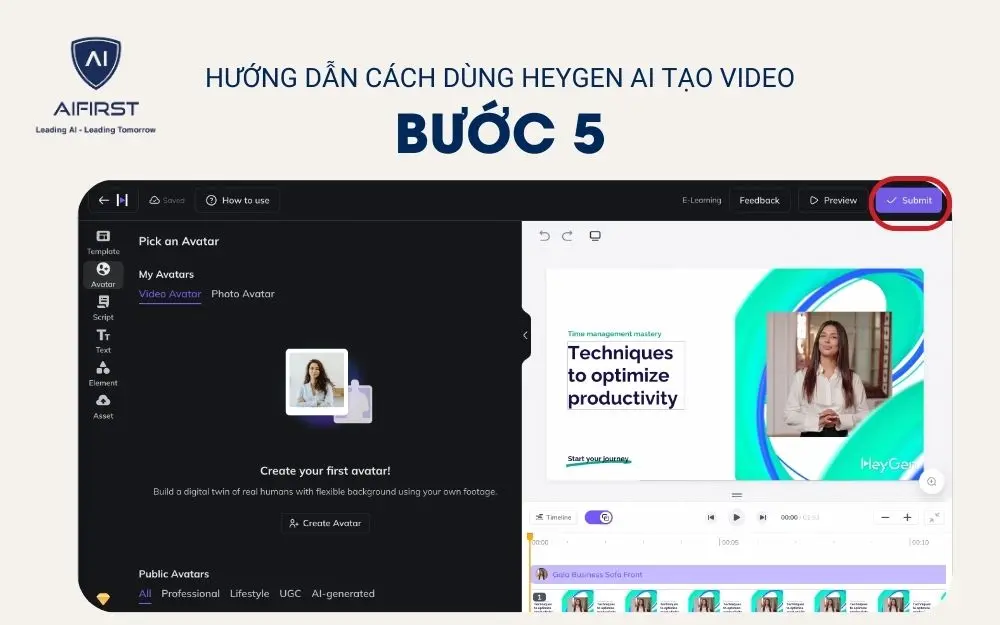 Bước 5: Xem trước và xuất bản video