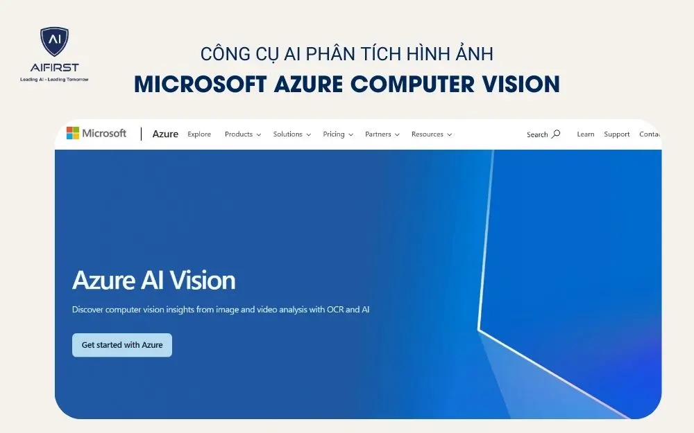 Microsoft Azure Computer Vision là nền tảng AI hữu ích cho doanh nghiệp