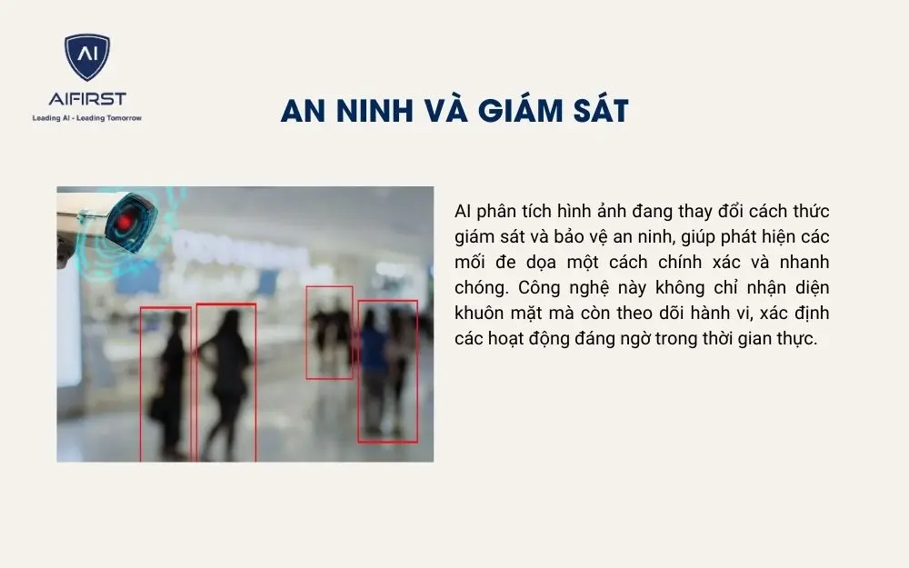 Hỗ trợ giám sát qua hệ thống camera an ninh của doanh nghiệp