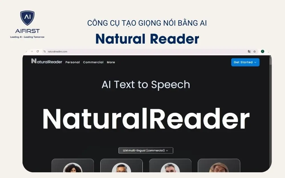 Công cụ tạo giọng nói bằng AI - Natural Reader