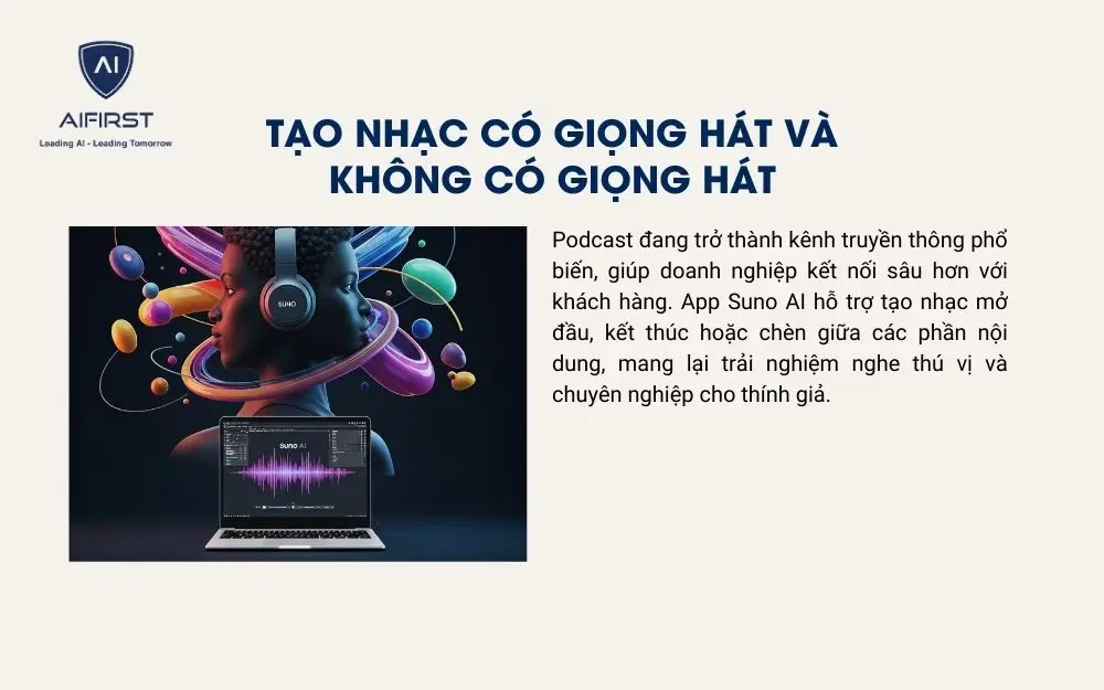 Tạo nhạc nền thu hút cho Podcast của doanh nghiệp