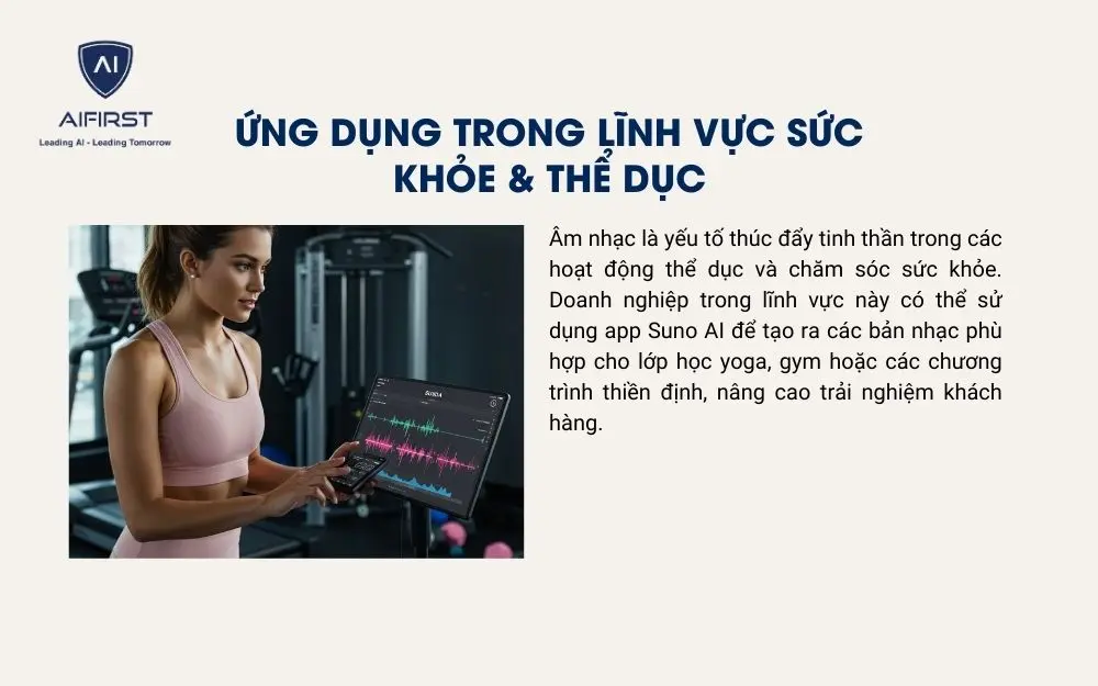 Tạo nhạc độc quyền cho phòng gym