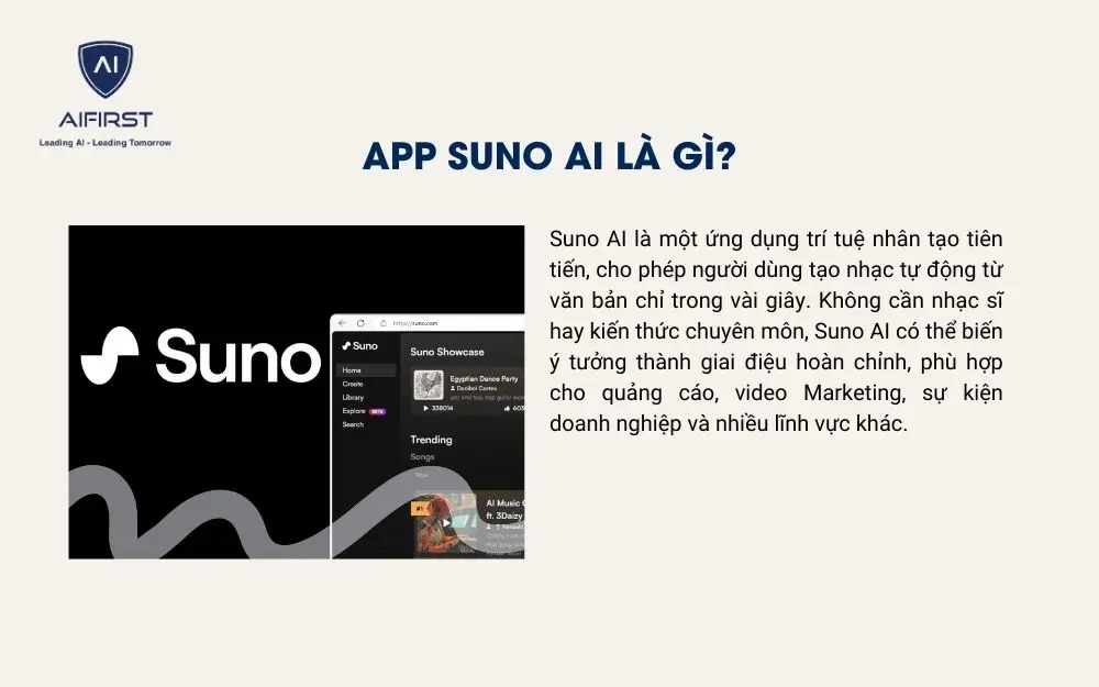 App Suno AI là gì?