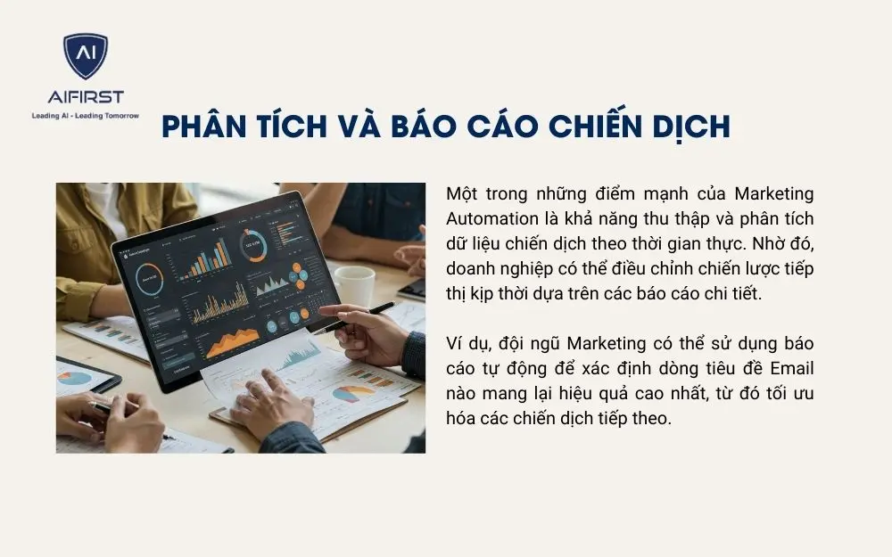 Thu thập dữ liệu và báo cáo chiến dịch tự động