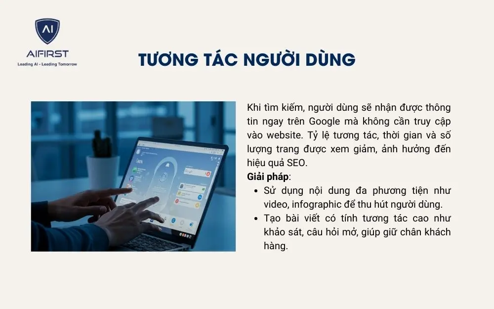 Chú trọng đầu tư vào hoạt động tương tác với người dùng