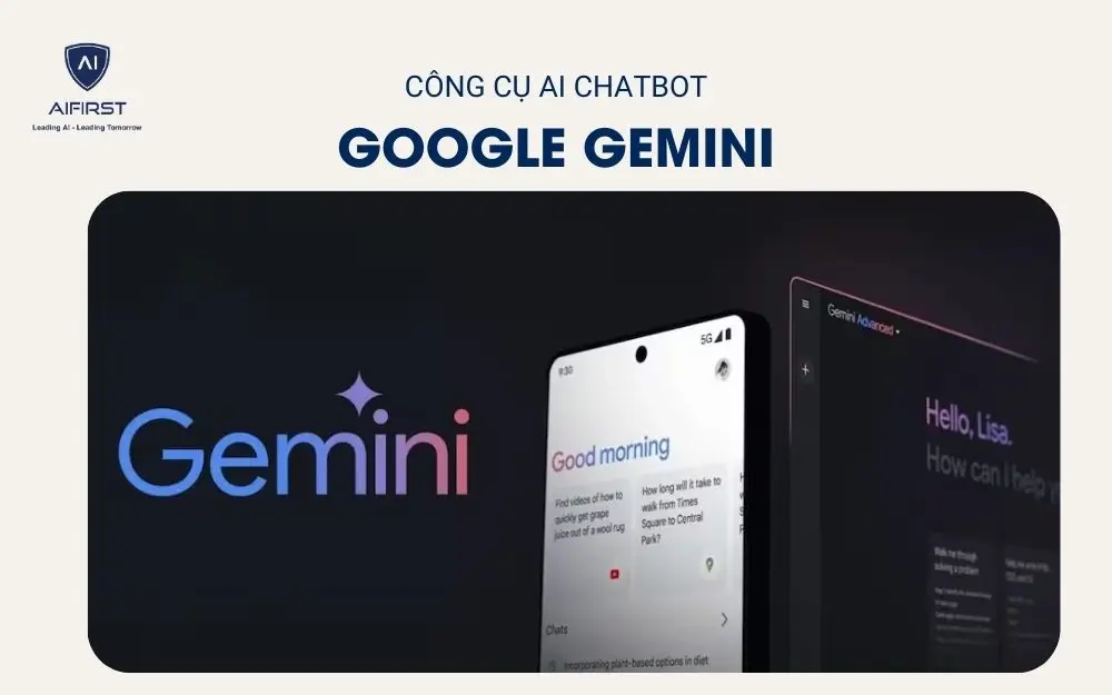 Google Gemini là trợ lý ảo của nền tảng Google