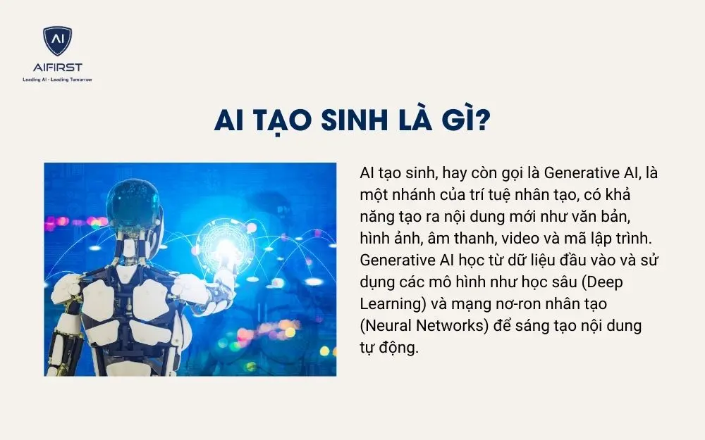 AI tạo sinh là gì?