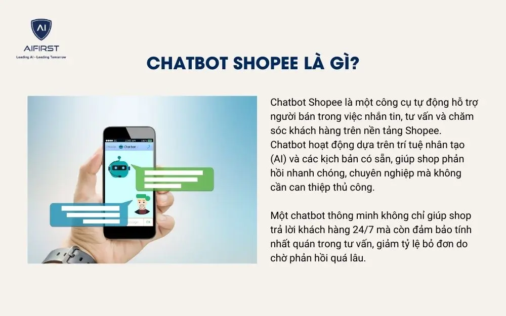 Chatbot Shopee là gì?