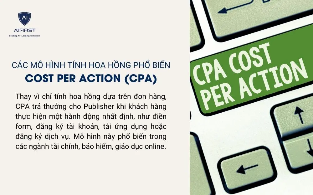 Mô hình tính hoa hồng - Cost Per Action (CPA)