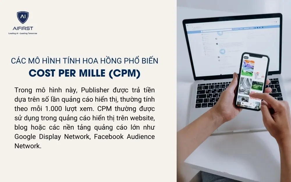 Mô hình tính hoa hồng - Cost Per Mille (CPM)