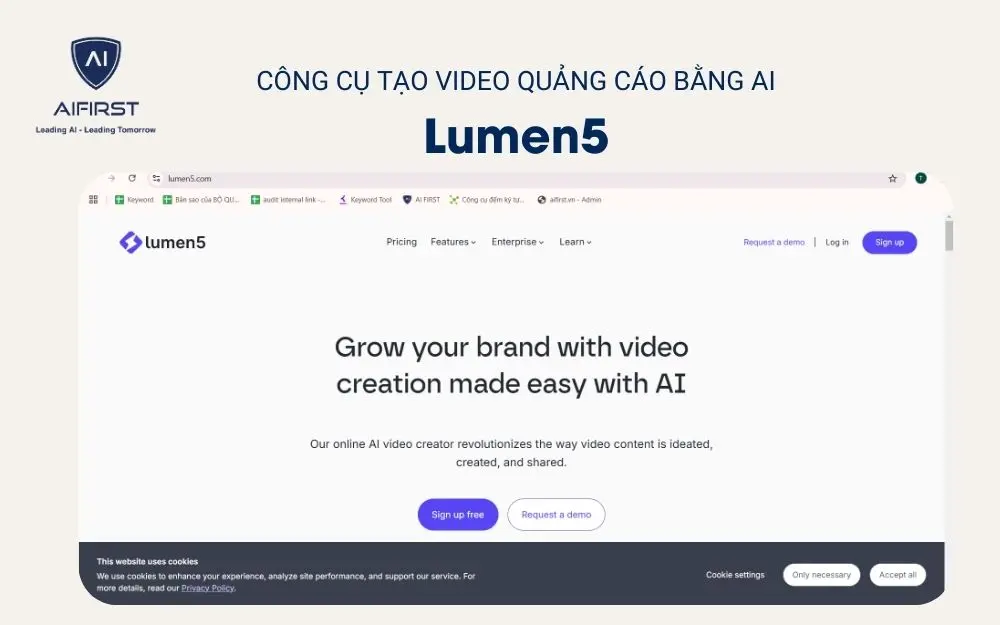 Công cụ tạo video quảng cáo bằng AI - Lumen5