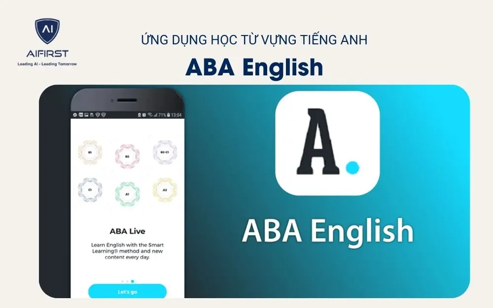 Ứng dụng học từ vựng tiếng Anh - ABA English