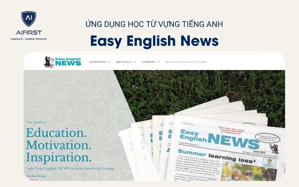 Ứng dụng học từ vựng tiếng Anh - Easy English News