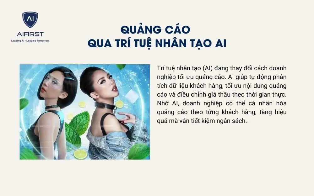 Nhiều doanh nghiệp lớn đã ứng dụng AI trong quảng cáo