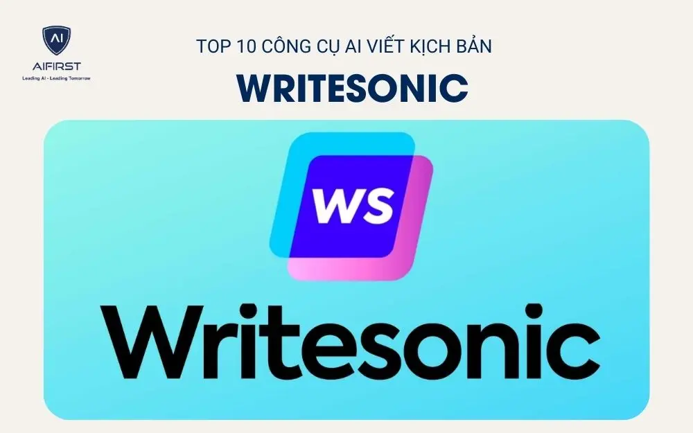 AI viết kịch bản: Writesonic